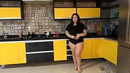 Tattooed Milf Uses Christmas Dildo Gift