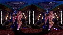 feeling so excited as jamie jett and sandra luberc share spencer bradley for halloween fun.