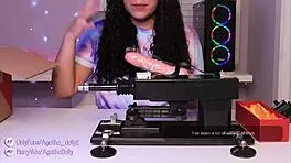 Unboxing My New Sex Machine - Agatha Dolly Tests Incredible Speed