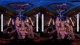 feeling so excited as jamie jett and sandra luberc share spencer bradley for halloween fun.