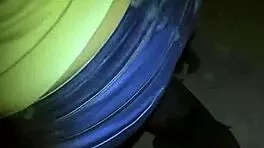 Young Asian babe sucks dick and gives ass in public