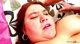 extreme fat redhead teen 18+ rough fuck by small 18+ guy