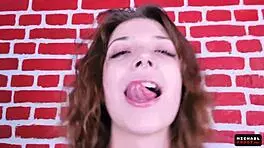 Roleplay Babe Uses Feet for Cumshot