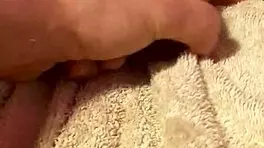 Watch this beautiful teen get double fisted on cam.