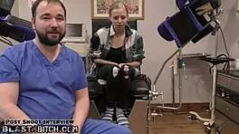 Ava Siren Gets Cum Tramp Stamp from Doctor