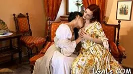 Hey, wanna see beauties take up with tongue and finger each other?