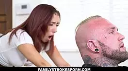 Kira Perez Gets FUCKED From Behind During Movie Night