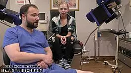 Ava Siren Gets Cum Tramp Stamp from Doctor