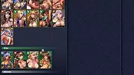 ep1 racer girl mikami teasing with big tits in outfit, monster hentai game 😏