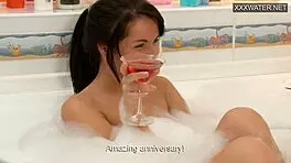 Rita Buzina Gets Creampied in Bathtub