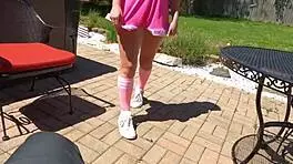 i'm a teen cheerleader getting drilled hard by my stepfather every night