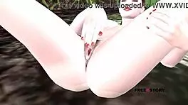 Cute Girl Masturbates