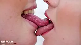 lovita fate facesitting orgasm! russian redhead lesbian grinds on blonde with wild tongue!