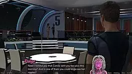 Stranded In Space 28 - Emotional Rockstar Performance By Curvy Mature Characters In 3D Cartoon