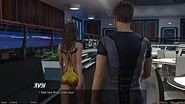 Stranded In Space 28 - Emotional Rockstar Performance By Curvy Mature Characters In 3D Cartoon