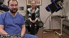 Doctor Tampa Blasts Ava Siren’s Tight Pussy. Cum Explodes on Blastabitchcom!