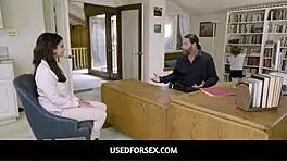 Usedforsex - freeuse latina teen 18+ fucked during interview at law firm - cierra bell violet starr.