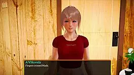 My New Family Game With Blonde Cartoon