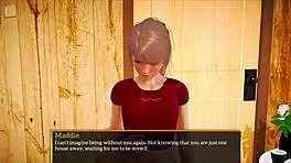 My New Family Game With Blonde Cartoon