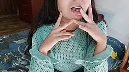 Touching My Vagina Until I Come - Cum With Dildo Inside My Vagina