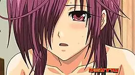 Step Sister And Brother Caught In Hentai Action With Facial