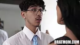 Jennifer White in Black Dress Blows Diego Perez!