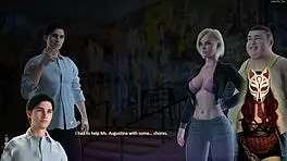 Playful Fox explores college outdoor hentai in Apocalust 7