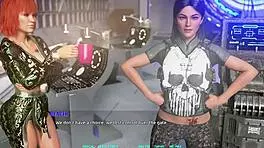 babe loving doggystyle with huge cock in 3d cartoon after blowjob