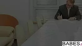 Yo, Check Carolina Abril Learning Ropes with Chad Rockwell in Office POV