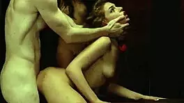 Amateur rough anal casting with bondage punishment and domination