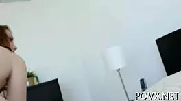 petite teen with small tits gives nasty blowjob in hardcore porn, reaching rough orgasm.