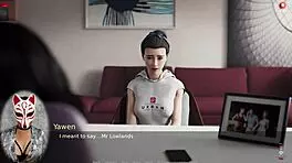 ms denvers ep 23 features teachers upskirt in see through skirt and pantyhose