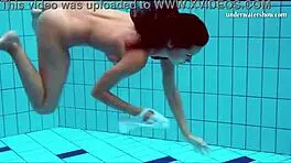 Nata The Hot Hungarian Babe Swimming