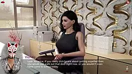 ms denvers ep 23 features teachers upskirt in see through skirt and pantyhose