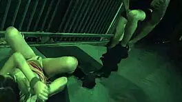 Goth teen on webcam getting dominated with anal and masturbation. So intense! 😈