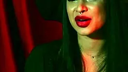 pocahontas latina artist teasing nude men in erotic sarau