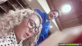 Allies Stepdad Pounds Her Tight Cunt with Long Thick Dick