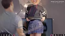 ride that big cock, hot blonde teen!