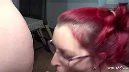 mature german neighbor thanks young guy with a wild fuck session