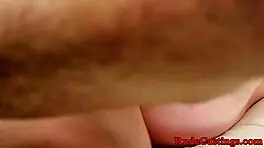 How does a casting babe get banged in her tight teen pussy?