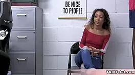 she is cute always smiling but looks like an ebony sextoy and is a thief