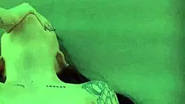 amazing hot lesbian teen babes eating pussy outdoors, goth style