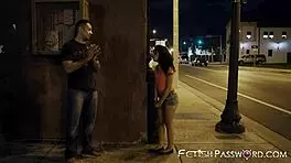 Sweet Holly Hendrix Tied Up for Public Doggystyle Action?