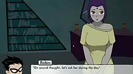 18titans part 14 - blackfire gets naughty