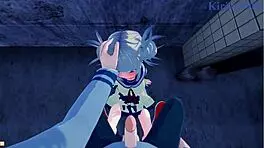 himiko toga and ochako uraraka intense lesbian sex 😍