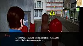 Kinky teen in my new family hentai cartoon adventure