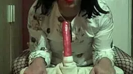 i'm a bisexual crossdresser mark wright loving wild garage play