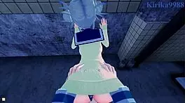 himiko toga and ochako uraraka intense lesbian sex 😍