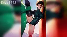 hentai girls from evangelion l ai selection, big tits and ass in 3d sex