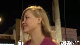 roxy lovette shows off her shaved pussy in a pov clip